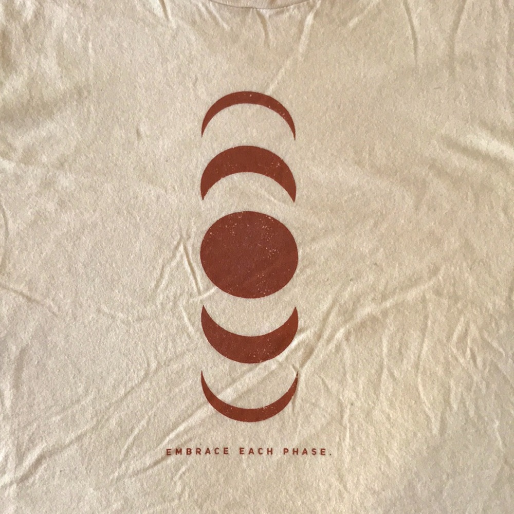 Polished prints moon tee XL
